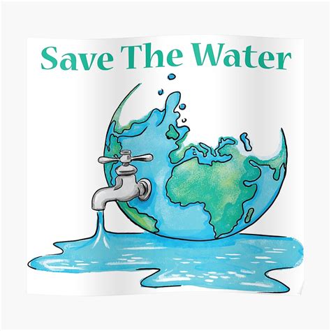 How To Make Amazing Save Water Poster By Picsart 6 Yo