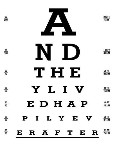 Hotv Eye Chart Ft Precision Vision Printable Snellen Charts