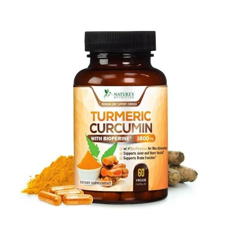 Turmeric Curcumin With BioPerine Organic Body Detox