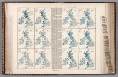 12 Rainfall And Temperature David Rumsey Historical Map Collection
