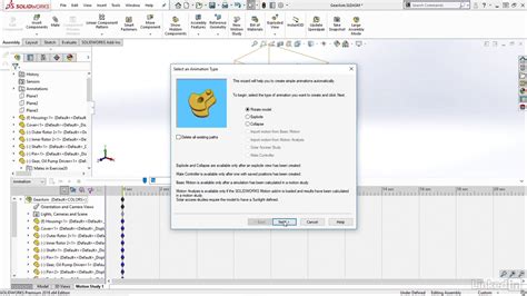 Solidworks animation tutorial :06