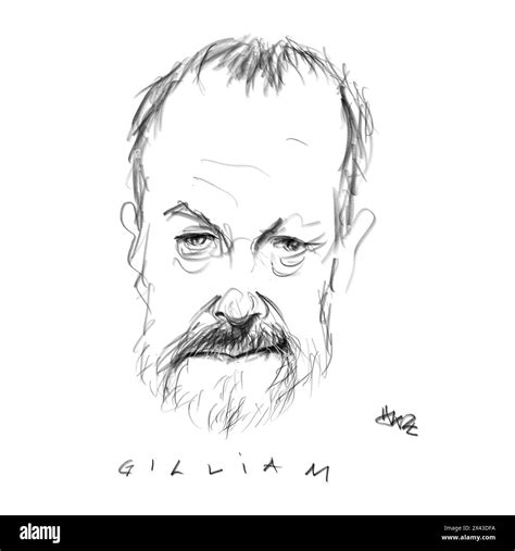 Portrait of the Filmmaker Gilliam Stock Photo - Alamy
