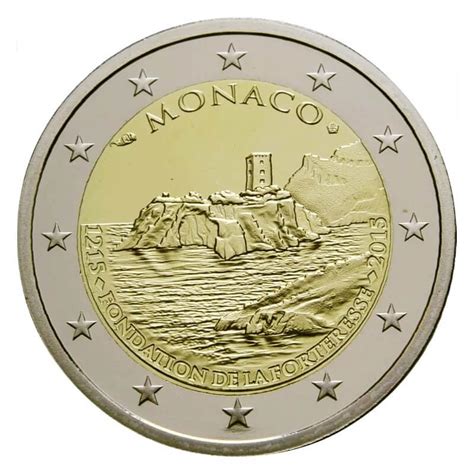 Cliquez sur le lien pour être redirigé vers le site catawiki et placer votre enchère.lettre pièce commémorative de 2 euro 2015 allemagne f (stuttgard) usagée en bon état. 2 Euro Monaco 2015-800 ans du Chateau - Le Comptoir de l'Euro