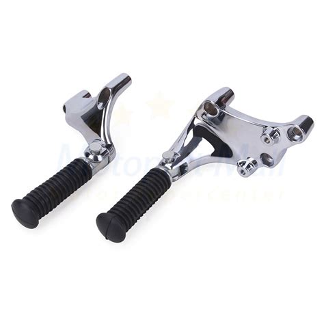 Rear Passenger Foot Pegs Pedal Mount For Harley Sportster 1200 Iron Xl
