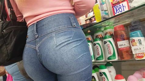 Candid Booty Latina In Jeans The Candid Bay
