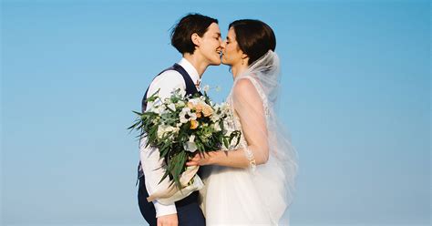 This Lesbian Couple's Wedding Revolved Around Religion