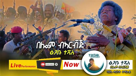 Tsigabu Teshale Live Performance ፅጋቡ ተሻለ Youtube