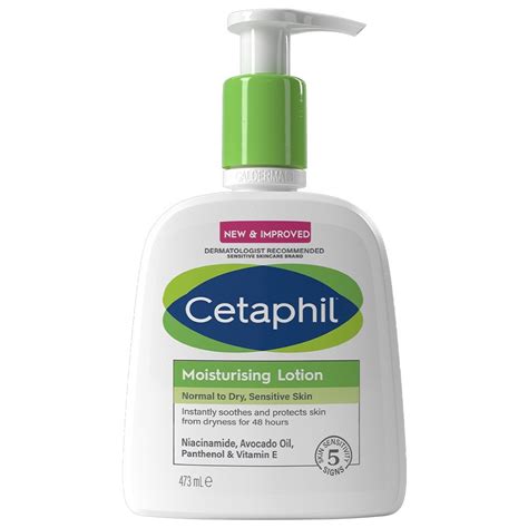 Cetaphil Moisturizing Lotion For Normal To Dry Sensitive Skin 473 Ml