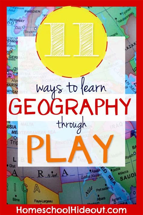 Learn Geography Through Play Homeschool Hideout
