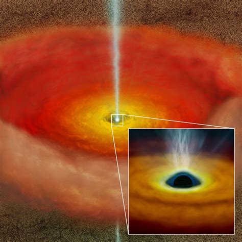 Astronomers Reveal Evidence For Higher Black Hole Spin In Radio Loud