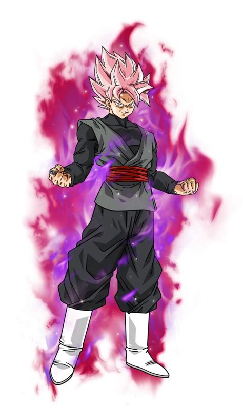 Songokuvscell Dragon Ball Goku Black Rose Drawing Drawing Black Goku