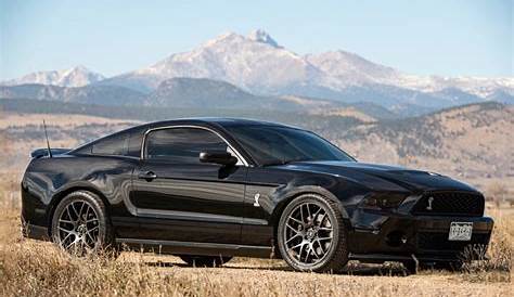 For Sale: 2010 Ford Mustang Shelby GT500 (black, supercharged 5.4L V8