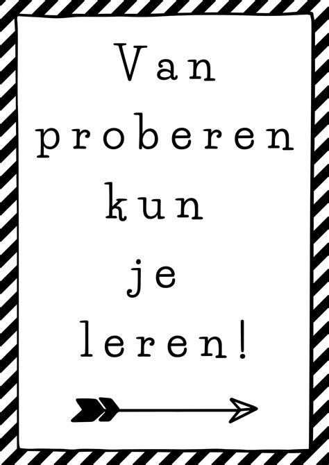 10 spreuken om in de klas te hangen onderwijs citaten school citaten spreuken