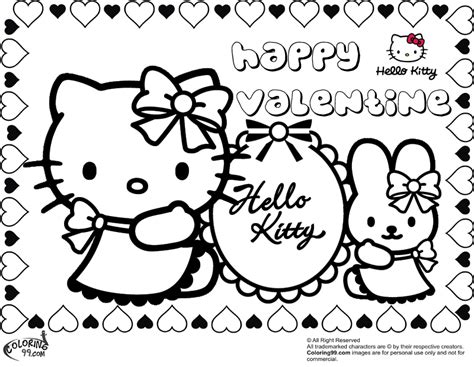 Drawings unicorn coloring pages horse coloring pages coloring books color me sketches my little pony coloring little pony valentines day coloring. Coloring Pages For Valentines Day Hello Kitty - Best ...