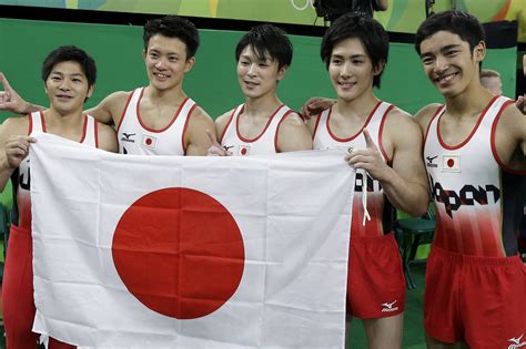 Japan Wins Gold In Mens Gymnastics Wsj