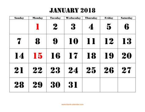 Free Printable Calenders With Big Squares Calendar Printables Free Blank