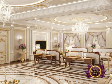 Beautiful living room interior - luxury interior design company in