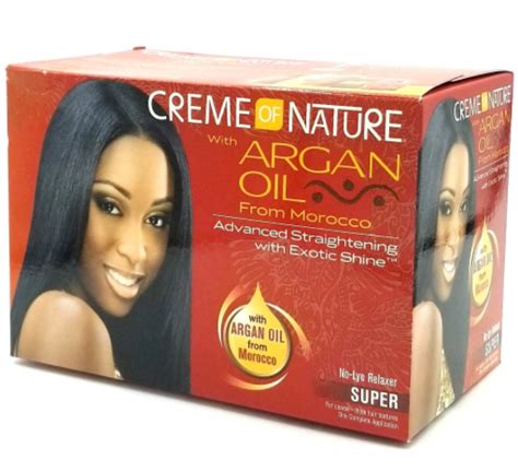 Creme Of Nature Argan Oil No Lye Relaxer Kit Bevy Beauty