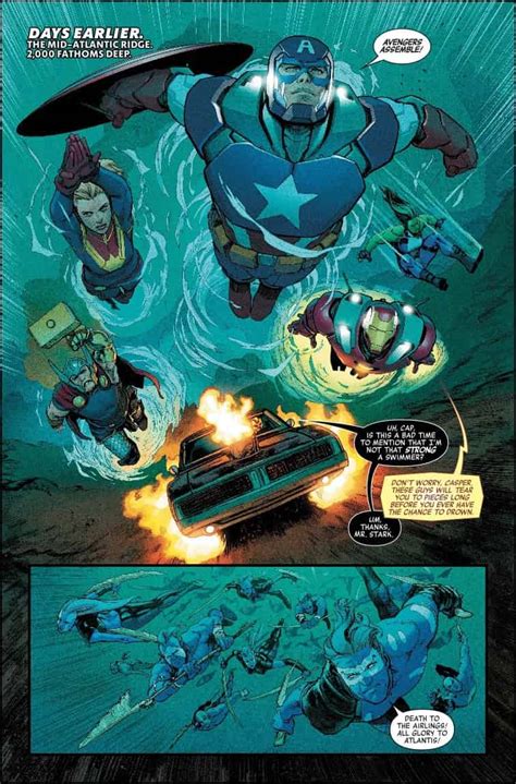 Marvel Comics Update Namor The Sub Mariner Murders Major Avengers Member