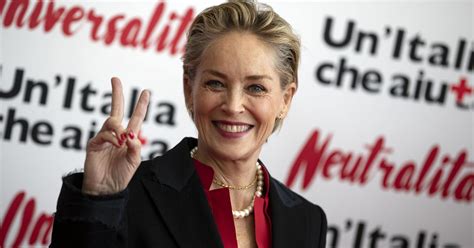 Sharon Stone 61 Stuns In Topless Photoshoot For Vogue Portugal