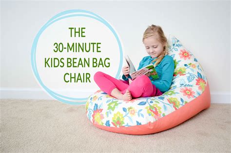 Shop for kids' bean bag chairs in kids' chairs. Sew a Kids Bean Bag Chair in 30 Minutes | Kids bean bag ...