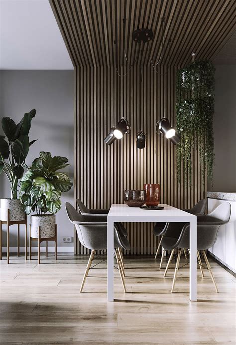 Interiors That Use Plants As Part Of The Palette | Dining room accents
