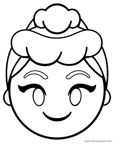 Disney Emojis Coloring Pages | Disneyclips.com