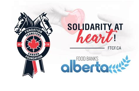 Teamsters Canada Foundation Donates 8000 To Food Banks Alberta