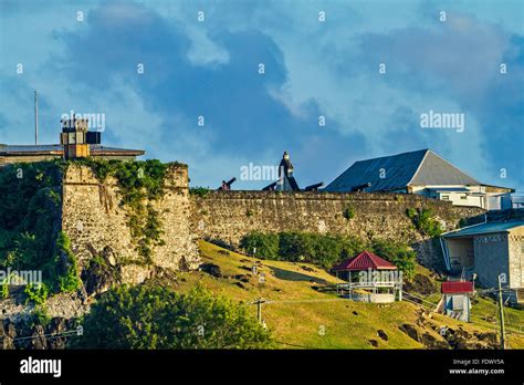 View Of Fort George St Georges Grenada Stock Photo Alamy