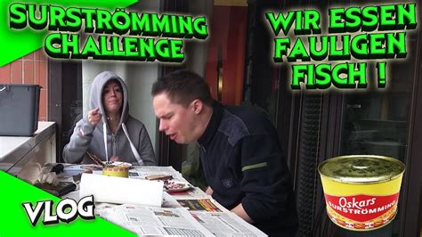 Surströmming is an infamous swedish delicacy made of fermented baltic sea herring. Surströmming Challenge - Wir essen fauligen Fisch! Real ...