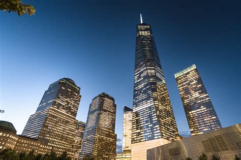 Freedom Tower At The New World Trade Center Stock Photo Download