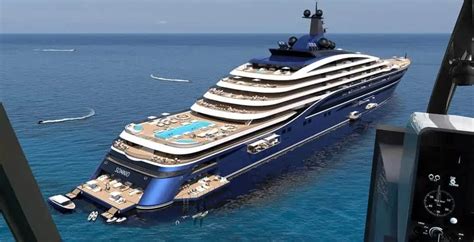 The ‘worlds Largest Superyacht Is A 600 Million City On Water