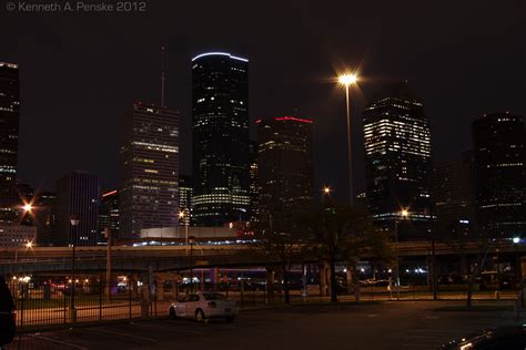 Downtown Houston By Night Pentax User Photo Gallery