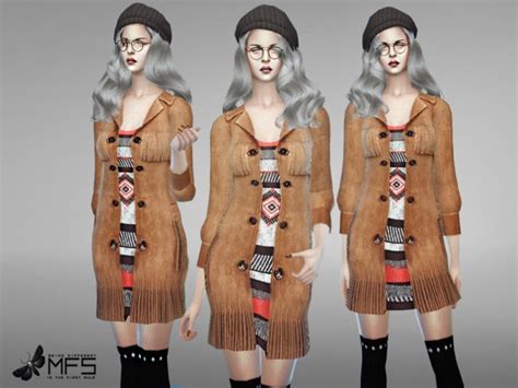 Mfs Naomi Long Coat By Missfortune At Tsr Sims 4 Updates
