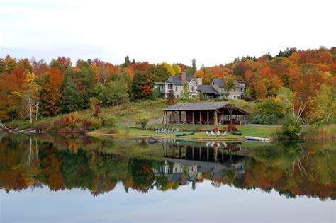 Twin Farms In Vermont Want To Spend A Weekend In The Fall Here New England Fall Vermont