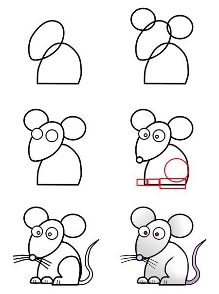 In this drawing tutorial you will learn how to draw a computer mouse step by step|learn drawingif you find this video useful give a like.if you want a specia. Drawing a cartoon mouse