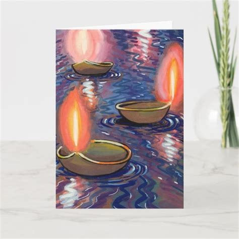 Painted Deepas Floating Down The River Card Tap Personalize Buy