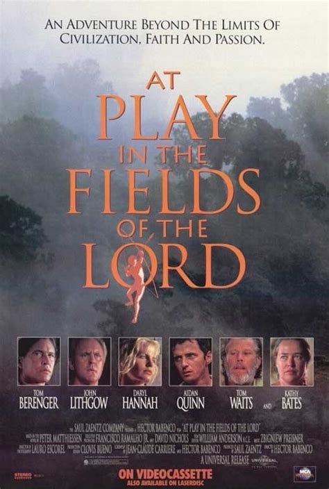 At Play In The Field Fields Of The Lord 1991 Tom Berenger Dvd