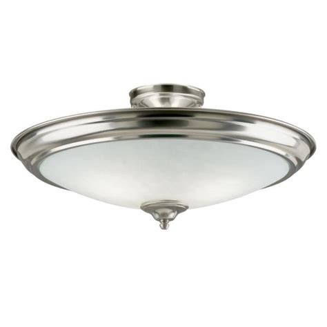 The fixture comes in various wattages and sizes. Westinghouse Two-Light Interior Semi-Flush-Mount Ceiling ...