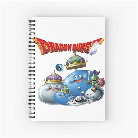 Dragon Quest Slime Spiral Notebook By Laivine Redbubble
