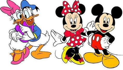 Mickey Minnie Donald Daisy Disney Characters Walt Disney