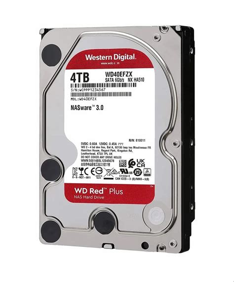 Western Digital 4tb Red Plus Nas Internal Hard Drive At Rs 9100piece