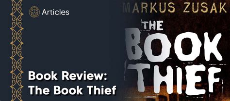 Book Review The Book Thief Stmanis