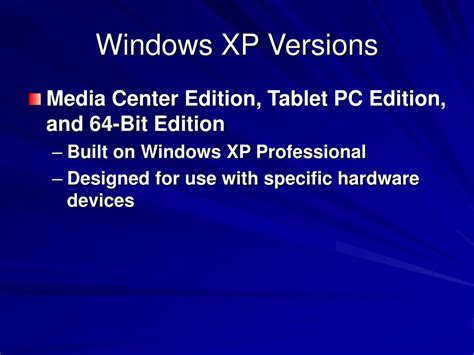 Ppt Microsoft Windows Xp Inside Out Second Edition Powerpoint