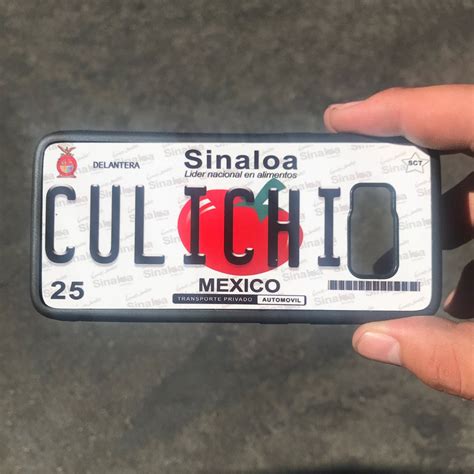 Custom Sinaloa Plate Case Don Placas