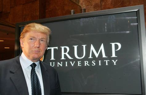 Trump University Fraud Cases Settled For 25 Million Wsj