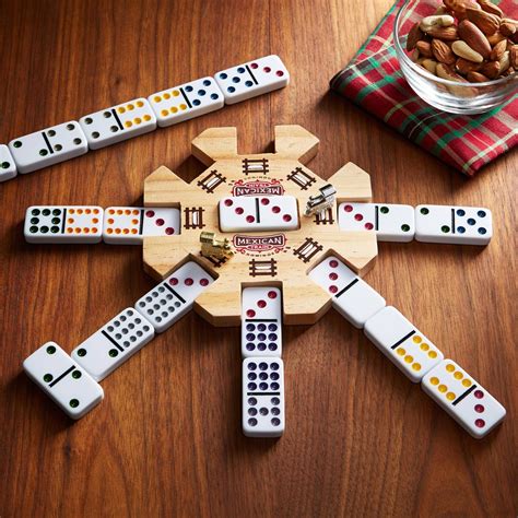 Mexican Train Dominoes Set Station Master Mexican Train Dominoes