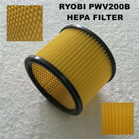 1 Pcs Cartridge Filter For Ryobi Wet Dry Vacuum Cleaner 20l Model Rvc
