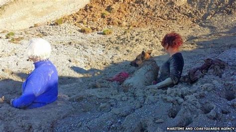 Women Rescued From Waist Deep Mud Near Herne Bay Bbc News