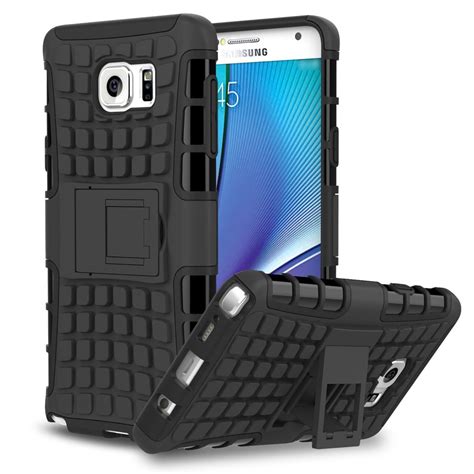 The samsung galaxy note 5 looks beautiful and has an eye catching design. Rugged Tough Shockproof Case - Samsung Galaxy Note 5 (Black)